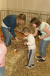Petting Zoo<br>at The Artrageous Children's Day Carnival to benefit the Edwin Gould Foundation at the Metropolitan Pavillion in Manhattan on 3-12-06. all photos by Rob Rich copyright 2006 516-676-3939 robwayne1@aol.com