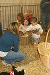 Petting Zoo<br>at The Artrageous Children's Day Carnival to benefit the Edwin Gould Foundation at the Metropolitan Pavillion in Manhattan on 3-12-06. all photos by Rob Rich copyright 2006 516-676-3939 robwayne1@aol.com