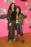 Halle Eisenberg,Paulina Gerzon<br>at The Artrageous Children's Day Carnival to benefit the Edwin Gould Foundation at the Metropolitan Pavillion in Manhattan on 3-12-06. all photos by Rob Rich copyright 2006 516-676-3939 robwayne1@aol.com