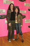 Halle Eisenberg,Paulina Gerzon<br>at The Artrageous Children's Day Carnival to benefit the Edwin Gould Foundation at the Metropolitan Pavillion in Manhattan on 3-12-06. all photos by Rob Rich copyright 2006 516-676-3939 robwayne1@aol.com
