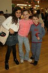 Jessica Rome, Kara & Erik Rosenblum<br>at The Artrageous Children's Day Carnival to benefit the Edwin Gould Foundation at the Metropolitan Pavillion in Manhattan on 3-12-06. all photos by Rob Rich copyright 2006 516-676-3939 robwayne1@aol.com