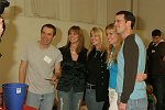  Artist Jeff Koons, Jill Zarin, Debra Wasser, Allison Weiss, Chip Brady<br>at The Artrageous Children's Day Carnival to benefit the Edwin Gould Foundation at the Metropolitan Pavillion in Manhattan on 3-12-06. all photos by Rob Rich copyright 2006 516-676-3939 robwayne1@aol.com