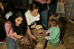 Petting Zoo<br>at The Artrageous Children's Day Carnival to benefit the Edwin Gould Foundation at the Metropolitan Pavillion in Manhattan on 3-12-06. all photos by Rob Rich copyright 2006 516-676-3939 robwayne1@aol.com