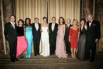 David Furnish, Evelyn Lauder, Star Jones Reynolds, Tony Bennet, Ashley Judd, Elton John, Elizabeth Hurley, Dr. Larry Norton, Anastacia,Myra Biblowit, Leonard Lauder