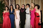 Evelyn Lauder, Rosario Dawson, Elizabeth Hurley, Elton John, Vanessa Minnillo, Elizabeth Berkley,Myra J. Biblowit