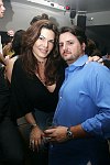 M.J. + Adam sabet  at Boutique opening Hamptons Magazine Party on 5-27-06 memorial day party