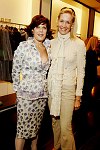 DSC_034 Peggy Siegal and Joanne deGaurdiola<br>at a cocktail reception saluting the Gala Committees of Casita Maria's Fiesta 2006 at the Carolina Herrera store on Madison Ave, in Manhattan on 4-25-06. photos by Kathleen Doran for Rob Rich � 2006 516-676-3939 robwayne1@aol.com