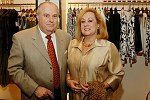 DSC_037 Roger and Maelana Manny<br>at a cocktail reception saluting the Gala Committees of Casita Maria's Fiesta 2006 at the Carolina Herrera store on Madison Ave, in Manhattan on 4-25-06. photos by Kathleen Doran for Rob Rich � 2006 516-676-3939 robwayne1@aol.com