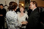DSC_040 Peggy Siegel, Jacqueline Weld Drake and Peter Lyden<br>at a cocktail reception saluting the Gala Committees of Casita Maria's Fiesta 2006 at the Carolina Herrera store on Madison Ave, in Manhattan on 4-25-06. photos by Kathleen Doran for Rob Rich � 2006 516-676-3939 robwayne1@aol.com