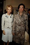 DSC_0112 Kristine Karam and Goldy Guinand<br>at a cocktail reception saluting the Gala Committees of Casita Maria's Fiesta 2006 at the Carolina Herrera store on Madison Ave, in Manhattan on 4-25-06. photos by Kathleen Doran for Rob Rich © 2006 516-676-3939 robwayne1@aol.com