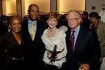 Yvonne Durant, Cliff Love, Jacqueline Weld Drake and Laurence Ledds<br>at a cocktail reception saluting the Gala Committees of Casita Maria's Fiesta 2006 at the Carolina Herrera store on Madison Ave, in Manhattan on 4-25-06. photos by Kathleen Doran for Rob Rich © 2006 516-676-3939 robwayne1@aol.com