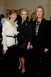 DSC_0148 Jacqueline Weld Drake, Carolina Herrera and Anne Eisenhower Flottle<br>at a cocktail reception saluting the Gala Committees of Casita Maria's Fiesta 2006 at the Carolina Herrera store on Madison Ave, in Manhattan on 4-25-06. photos by Kathleen Doran for Rob Rich � 2006 516-676-3939 robwayne1@aol.com