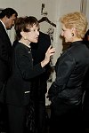 DSC_0155 Guest and Caroline Herrera<br>at a cocktail reception saluting the Gala Committees of Casita Maria's Fiesta 2006 at the Carolina Herrera store on Madison Ave, in Manhattan on 4-25-06. photos by Kathleen Doran for Rob Rich � 2006 516-676-3939 robwayne1@aol.com