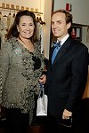 DSC_0171 Cynthia Maltesse and Guy Clark<br>at a cocktail reception saluting the Gala Committees of Casita Maria's Fiesta 2006 at the Carolina Herrera store on Madison Ave, in Manhattan on 4-25-06. photos by Kathleen Doran for Rob Rich � 2006 516-676-3939 robwayne1@aol.com