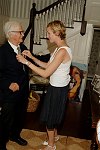 Albert Maysles and Jenny Mayer from Plum TV<br>photos by K.Doran for Rob Rich � 2006 516-676-3939 robwayne1@aol.com