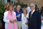 Beverly Camhe, Elisa Stein, Jo Stein and Albert Maysles<br>photos by K.Doran for Rob Rich � 2006 516-676-3939 robwayne1@aol.com