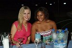 Dascha Krasniakova, Michelle Charters<br>candid<br>photo by Rob Rich � 2008 516-676-3939 robwayne1@aol.com