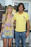 Delfina Balquier, Nacho Figueras<br> at the Hollywoodland movie premiere at the Southampton Cinema in Southampton, N.Y. on 7-30-06. photo by Rob Rich � 2006 robwayne1@aol.com 516-676-3939