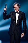 Daniel Day-Lewis accepts the Academy Award for Best Actor during the 80th Annual Academy Awards at the Kodak Theatre in Hollywood, CA, on Sunday, February 24, 2008. 