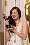Best Actress Marion Cotillard backstage during the 80th Annual Academy Awards at the Kodak Theatre in Hollywood, CA on Sunday, February 24, 2008.