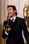 Best Supporting Actor Javier Bardem backstage during the 80th Annual Academy Awards at the Kodak Theatre in Hollywood, CA on Sunday, February 24, 2008. 