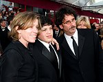 Joel Coen, Academy Award nominee for Best Picture, Achievement in Directing, Achievement in Film Editing and Best Adapted Screenplay for �No Country for Old Men,&quot arrives with his wife Oscar Award winner Frances McDormand and their son at the 80th Annual Academy Awards at the Kodak Theatre in Hollywood, CA, on Sunday, February 24, 2008.