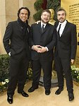 Alejandro Gonz�lez I��rritu, Academy Award nominee for Best Picture and Achievement in Directing for �Babel&quot (left), Guillermo del Toro, Academy Award nominees for Best Foreign Film and Best Original Screenplay for �Pan�s Labyrinth&quot (center), and Alfonso Cuar�n producer of �Pan�s Labyrinth&quot arrive at the 79th Annual Academy Awards at the Kodak Theatre in Hollywood, CA, on Sunday, February 25, 2007.