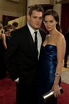 Michael Buble and Academy Award presenter Emily Blunt arrive at the 79th Annual Academy Awards at the Kodak Theatre in Hollywood, CA, on Sunday, February 25, 2007.