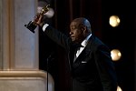 Best Actor winner Forest Whitaker accepts his Oscar during the 79th Annual Academy Awards at the Kodak Theatre in Hollywood, CA, on Sunday, February 25, 2007.