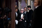 Academy Award winner for Best Director Martin Scorsese watches from the wings as Graham King accepts the Academy Award for Best Picture for &quotThe Departed&quot during the 79th Annual Academy Awards at the Kodak Theatre in Hollywood, CA, on Sunday, February 25, 2007.