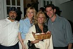 Chef Marco Barrilo, Sheila Minkel, guest, David Waxman