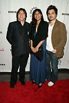 Andy Hilfiger, Rosario Dawson, Jameson <br>at the after party for Descent at Spotlight Live in Manhattan on 5-3-07. photo by Rob Rich � 2007 robwayne1@aol.com 516-676-3939