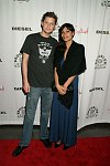 Paul Krug, Rosario Dawson<br>at the after party for Descent at Spotlight Live in Manhattan on 5-3-07. photo by Rob Rich � 2007 robwayne1@aol.com 516-676-3939