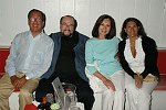 Joe Cohen, James Lipton, Kedakai Lipton, Rita Cohen