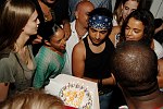 Michelle Rodriguez celebrating her birthday