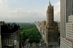 View of Central Park from the Helen Yarmak penthouse showroom