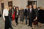 Anna Kiladze, Maxim Beloserkovsky, Irina Dvorovenko, Helen Yarmak, Jocelyn Wildenstein, Lloyd Klein, Alex and Marina Balanevski